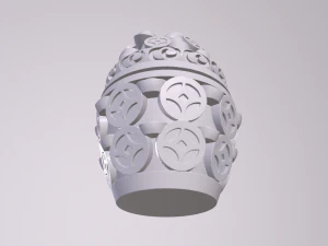 Beautiful Bakhoor Incense Burner Oud Agarwood Burner asia Patterned 3D Print Model