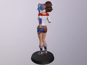HARLEY QUINN 3D PRINT 3D Print Model