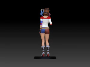 HARLEY QUINN 3D PRINT 3D Print Model