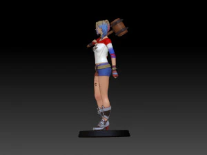 HARLEY QUINN 3D PRINT 3D Print Model