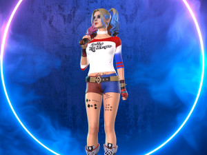 HARLEY QUINN 3D PRINT Modèles 3D en vedette