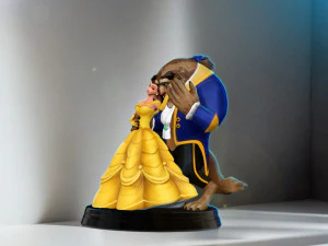 LA BELLA Y LA BESTIA STL 3D MODELO IMPRESIóN Modelo de impresión 3D