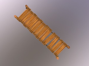 Wood Bright Low Poly Modelo 3D