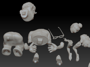 Carl and Ellie 3D Print Model 3D print model Modelo de impresión 3D