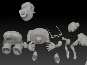 Carl and Ellie 3D Print Model 3D print model 3D Print Model