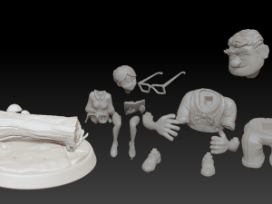 Carl and Ellie 3D Print Model 3D print model Modelo de impresión 3D