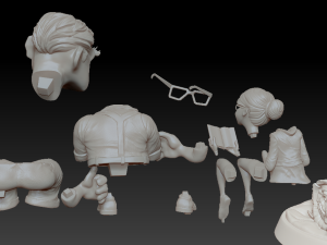 Carl and Ellie 3D Print Model 3D print model Modelo de impresión 3D