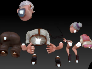 Carl and Ellie 3D Print Model 3D print model 3D Print Model