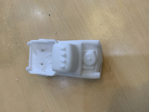 Tow Mater CARS STL 3D print model Modello di stampa 3D