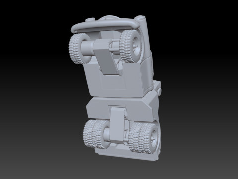 Tow Mater CARS STL 3D print model Modello di stampa 3D