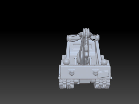 Tow Mater CARS STL 3D print model Modello di stampa 3D