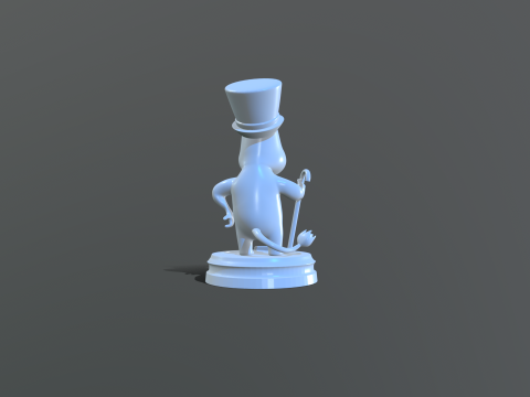 Moominpappa moomin statue 3D print model 3D Print Model