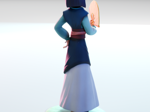 MULAN MADE FOR 3D PRINTING 3D प्रिंट मॉडल