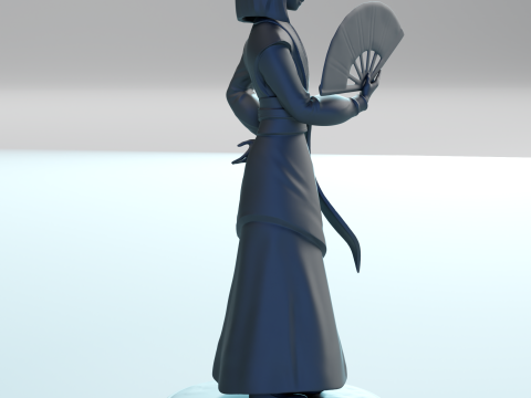 MULAN MADE FOR 3D PRINTING 3D प्रिंट मॉडल