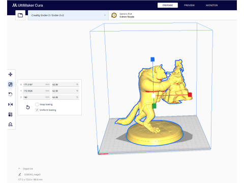 The Beauty and The Beast stl -Fantasy Tale STL Sculpture 3D print model 3D 打印模型