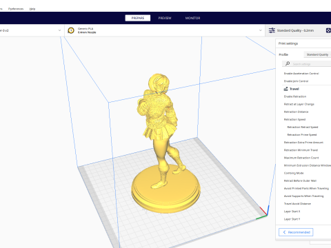 Velma Scooby Doo Fanart Collectible Figure 3D print model 3Dプリントモデル