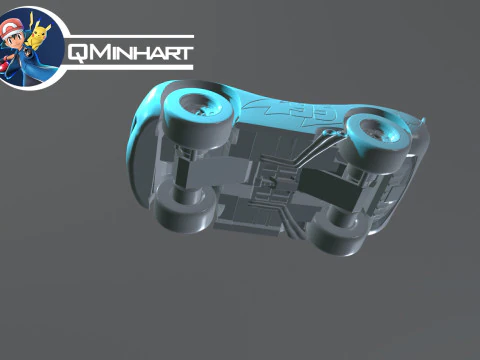 Car Lightning McQueen print 3D Print Model