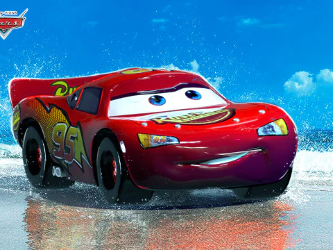 Car Lightning McQueen print 3D Print Model