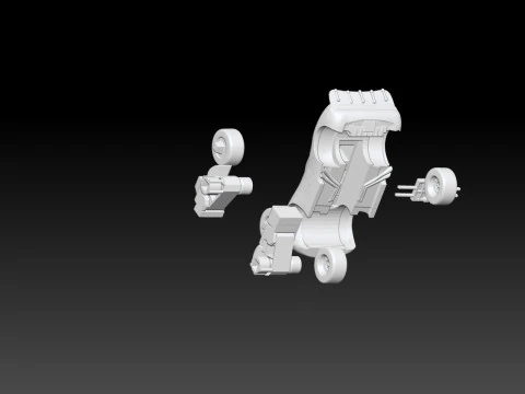 Car Lightning McQueen print 3D Print Model