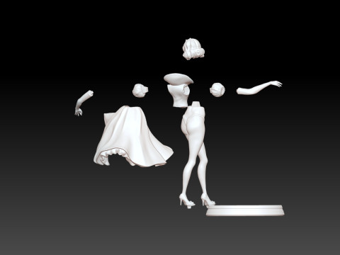 Snow White Fan Art Printable Model 3D print model 3D Print Model