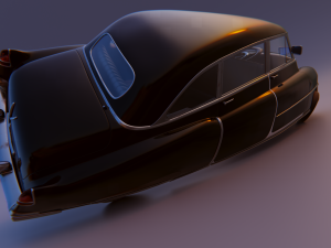 cartoon car cadillac 75 3Dモデル