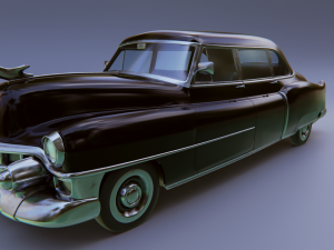 cartoon car cadillac 75 3Dモデル