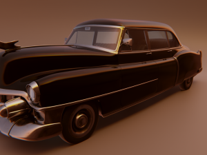 cartoon car cadillac 75 3Dモデル