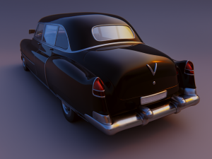 cartoon car cadillac 75 3Dモデル