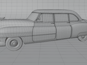 cartoon car cadillac 75 3Dモデル