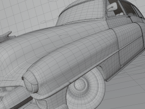 cartoon car cadillac 75 3Dモデル