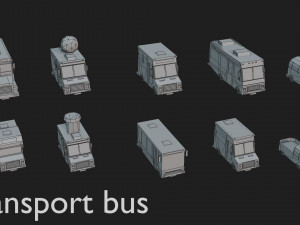 tile pack city 3d low poly 3D Model