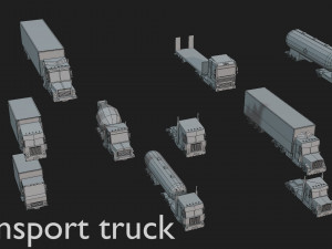 tile pack city 3d low poly 3D Model
