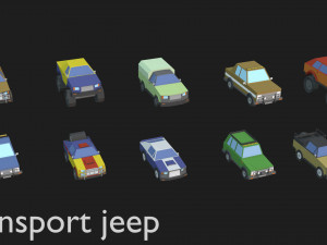 tile pack city 3d low poly 3D Model
