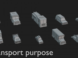 tile pack city 3d low poly 3D Model
