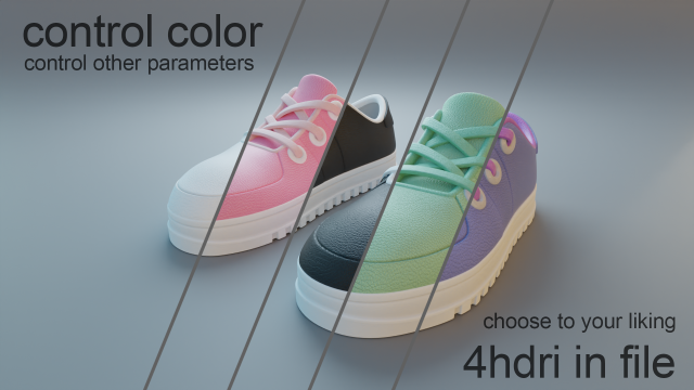 cartoon sneakers 3Dモデル .c4d .max .obj .3ds .fbx .stl .blend