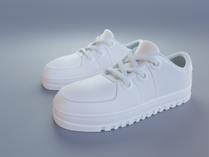 cartoon sneakers 3D Modell