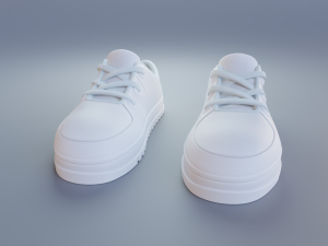 cartoon sneakers 3D Modell