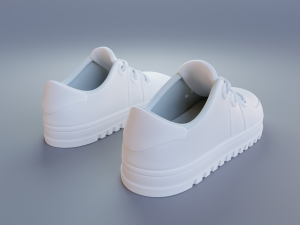 cartoon sneakers 3D Modell