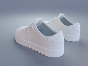 cartoon sneakers 3D Modell