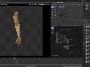 hand anatomy 3D Model