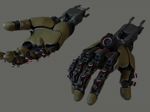 handmechanical 3D 模型