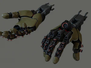 手動機械式 3Dモデル