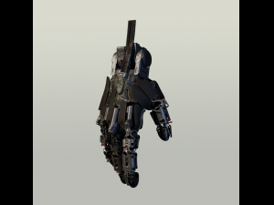 hand mechanical 01 3D 모델
