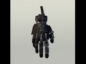 hand mechanical 01 Model 3D