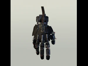 m&eacute;canique &agrave; main 01 Modèle 3D