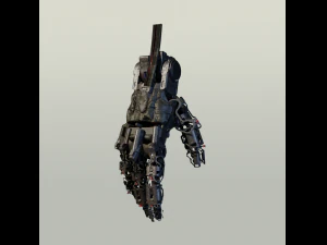 m&eacute;canique &agrave; main 01 Modèle 3D