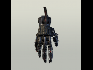 hand mechanical 01 Model 3D