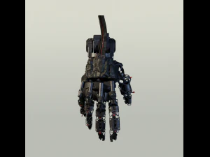 m&eacute;canique &agrave; main 01 Modèle 3D