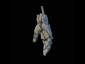 m&eacute;canique &agrave; main 01 Modèle 3D