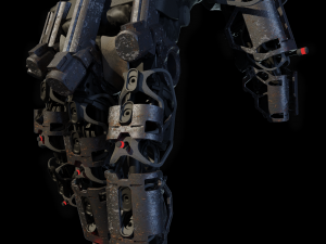 hand mechanical 01 Model 3D